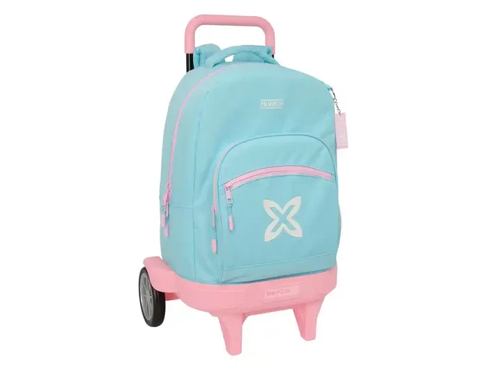 Safta Mochila Munich Compact Evolution con Ruedas, Mochila Grande y Extraíble, Dimensiones 450x330x220 mm Safta Mochila Munich Compact Evolution con Ruedas, Mochila Grande y Extraíble, Dimensiones 450x330x220 mm