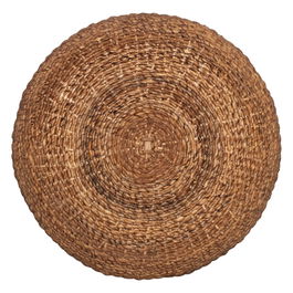 DKD Home Decor Fibre indo 24 Mesa Centro Natural 119 x 46 x 119 cm