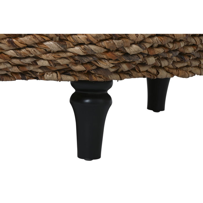 DKD Home Decor Mesa de Centro de Fibra 119x119x46 Natural