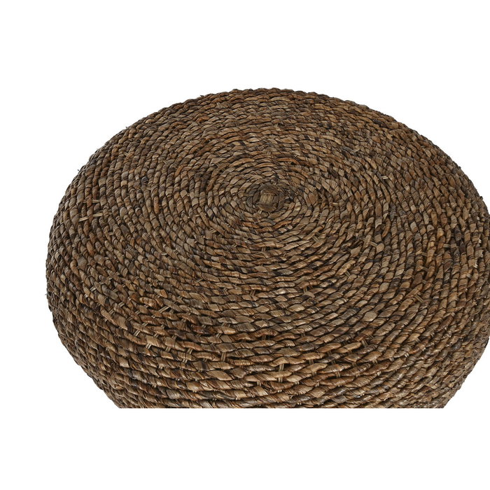 DKD Home Decor Mesa de Centro de Fibra 119x119x46 Natural