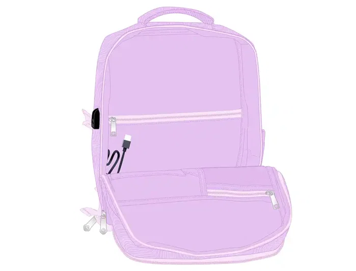 Safta Mochila Viaje Cabina K-Pop Demon Hunters Iconic para Portátil 15,6''