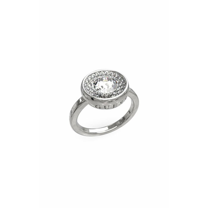 Guess Anillo Unique Solitaire JUBR03397JWRH54 Gris