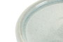 DKD Home Decor Plato de Gres Esmaltado Azul Celeste Jewel Green 25