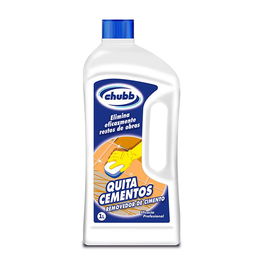 Chubb Quitacementos c05087 - Limpiador Concentrado 1L para Eliminar Cemento, Cal y Salitre en Fachadas, Juntas y Piscinas - Uso Profesional y Doméstico