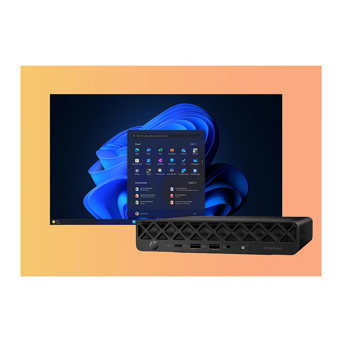 HP EliteDesk 8 G1 CU5-235T Mini PC 16GB RAM 512GB SSD W11Pro WLAN