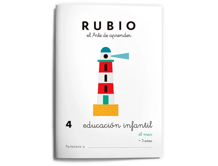Rubio Cuaderno Educación Infantil 4 El mar Rubio Cuaderno Educación Infantil 4 El mar