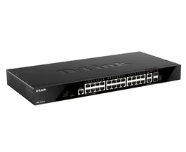 D-Link DGS-1520-28/E Switch Gestionado L3 10G Ethernet Montaje en Rack 1U Negro
