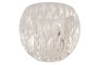 DKD Home Decor Decoración Luminosa Transparente 6x6x5 cm, 12 Unidades, LED, Incluye 3 Baterías