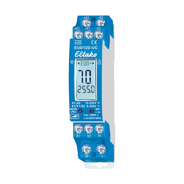 Eltako 21100905 Atenuador para raíl DIN 400W 230VAC Eltako 21100905 Atenuador para raíl DIN 400W 230VAC