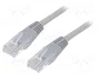GEMBIRD Patch cord Cat 5e U/UTP RJ45 2m Gris