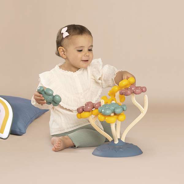 Smoby - Juego de actividades Tortuga Littel para bebés +12 meses, en español y portugués Smoby - Juego de actividades Tortuga Littel para bebés +12 meses, en español y portugués