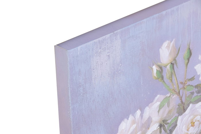 DKD Home Decor Cuadro Lienzo MDF 120x60 Macetas Surtido de 2