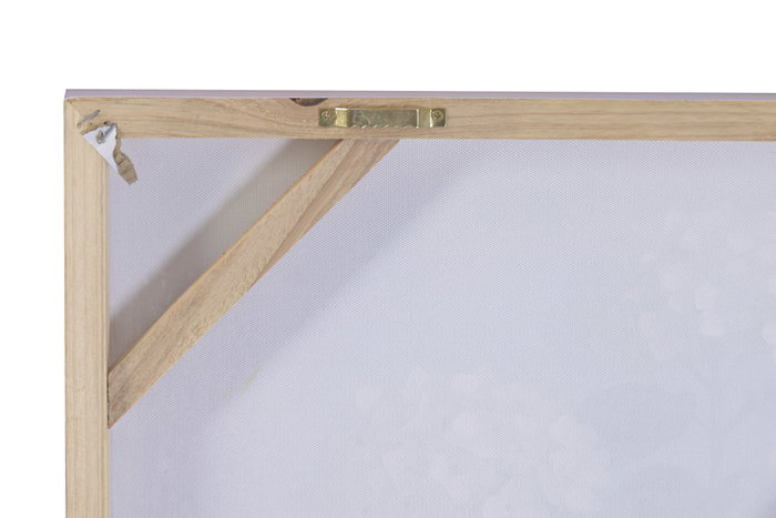 DKD Home Decor Cuadro Lienzo MDF 120x60 Macetas Surtido de 2