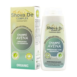 Shova Champú de Avena 250 ml para Cabellos Débiles y Cuero Cabelludo Seco