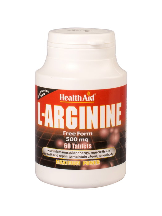 HEALTH AID L-Arginina 500 mg (60 comprimidos)