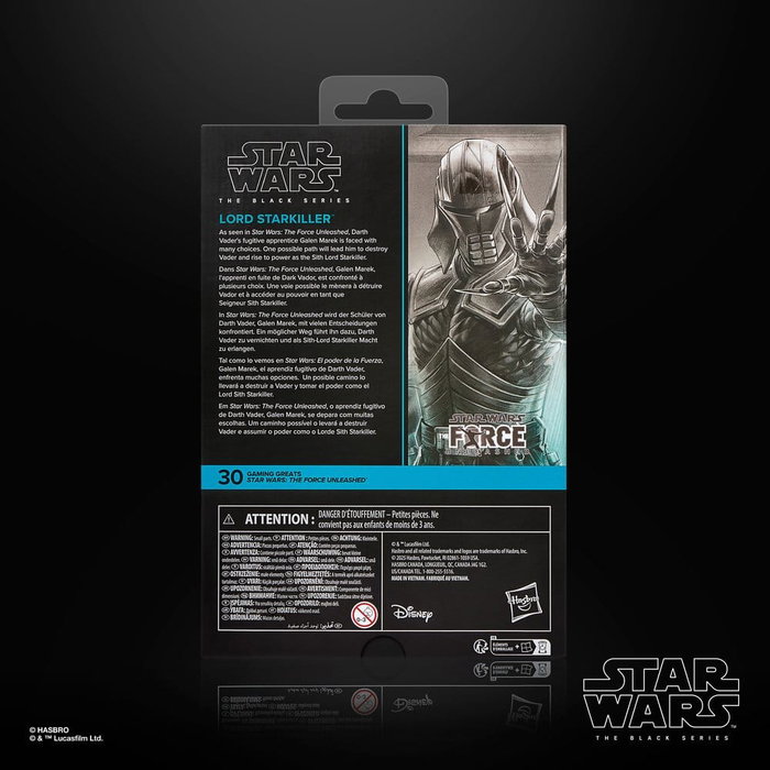 Hasbro Star Wars The Black Series Lord Starkiller 15 cm