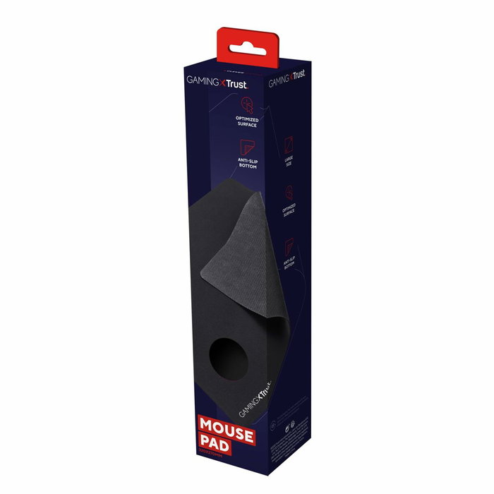 Alfombrilla Gaming Trust 21567 GXT754 Negro