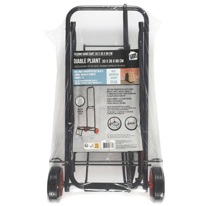 Je cherche une Idee Carretilla Plegable 30x36x86 cm con Capacidad de 25 kg