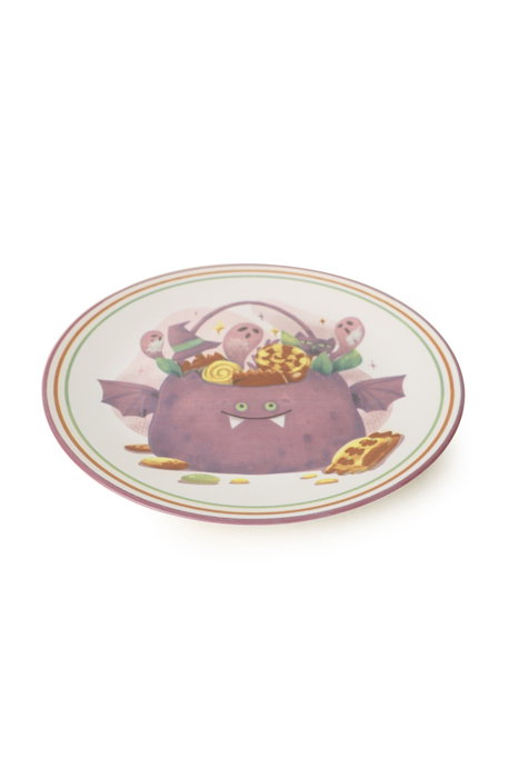 Hermia X00019961 Juego de Platos de Servicio, 6 Piezas, Gres Cerámico, Blanco Mate, 26 cm