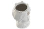 DKD Home Decor Macetero de Porcelana Cabeza Siciliana 10x10x14,5 cm