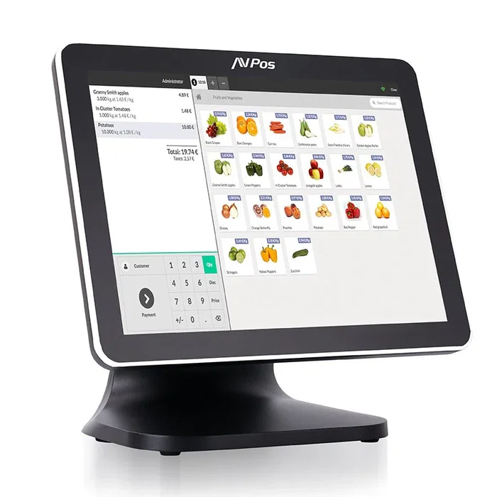 Avpos K5000 TPV Táctil 15 pulgadas, Intel N100, 8GB RAM, 128GB SSD, Negro Avpos K5000 TPV Táctil 15 pulgadas, Intel N100, 8GB RAM, 128GB SSD, Negro