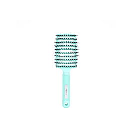 Bifull Cepillo Esqueleto Pelo Jabalí y Nylon Total Brush Verde Mint | Cabello Brillante y Suave
