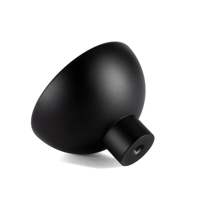 Viefe Pomo Bol Zamak/Madera Ø45 mm Acabados Negro-Sapelly, Negro-Haya, Negro-Blanco