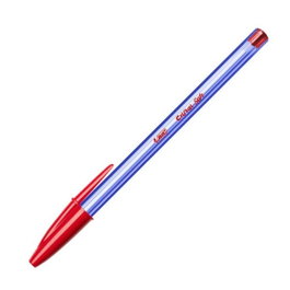 Bic Bolígrafo Cristal Soft Rojo con Punta de 1,2 mm