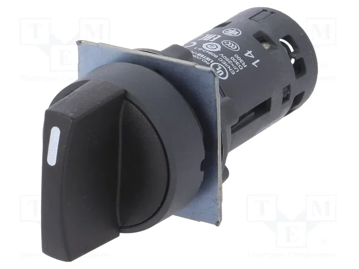 SCHNEIDER ELECTRIC Interruptor Rotativo Harmony XB7 22mm Negro SCHNEIDER ELECTRIC Interruptor Rotativo Harmony XB7 22mm Negro