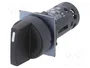 SCHNEIDER ELECTRIC Interruptor Rotativo Harmony XB7 22mm Negro