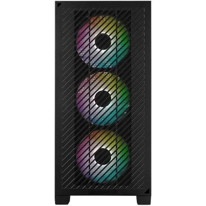Cooler Master Caja PC E301-KGNN-S00 Elite 301 ARGB Negra
