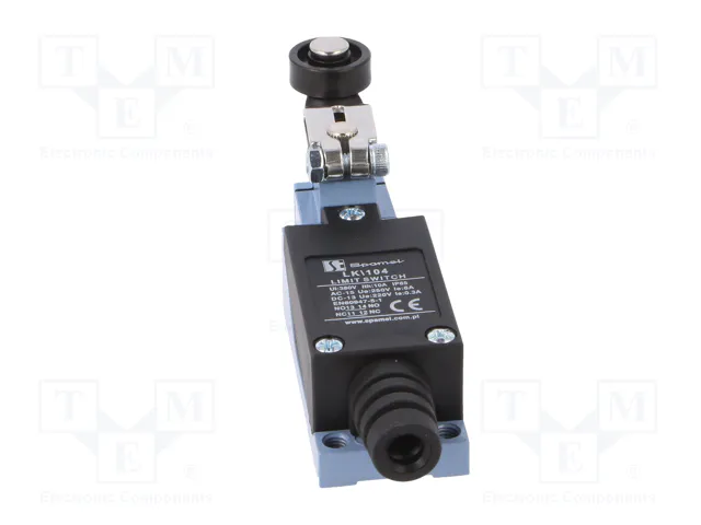 SPAMEL LK-104 Interruptor de fin de carrera NO + NC 5A 250V SPAMEL LK-104 Interruptor de fin de carrera NO + NC 5A 250V