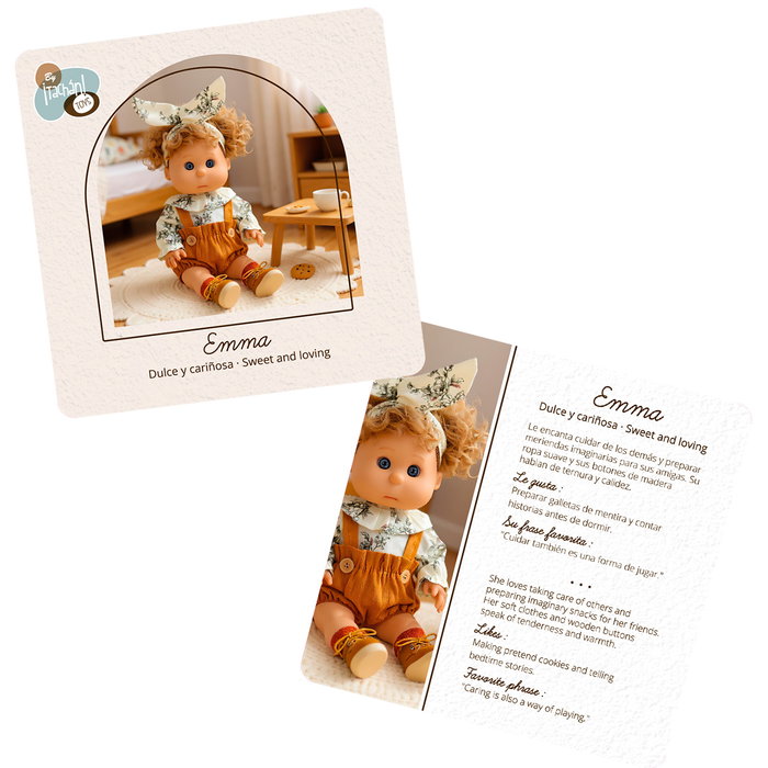 TACHAN Emma Muñeca Pepona 40 cm