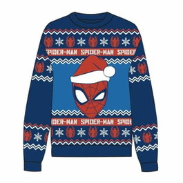 Cerdá Jersey Punto Navideño Spiderman 3 Años Blue