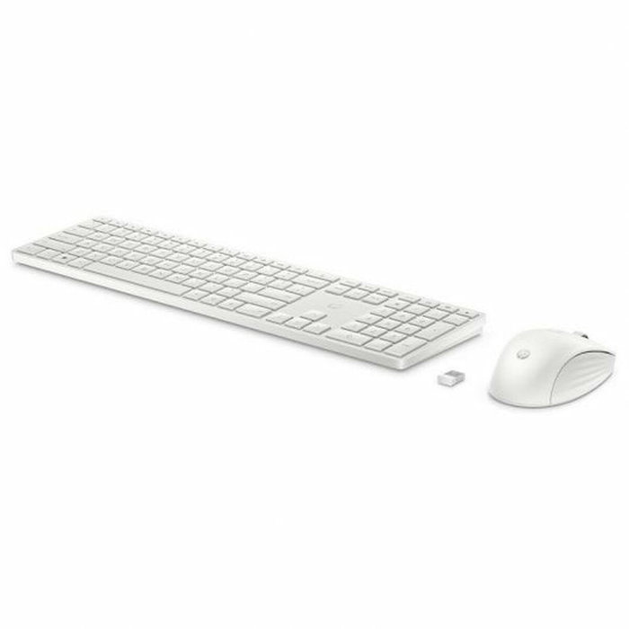 HP Combo de teclado y ratón inalámbricos 650, Blanco HP Combo de teclado y ratón inalámbricos 650, Blanco