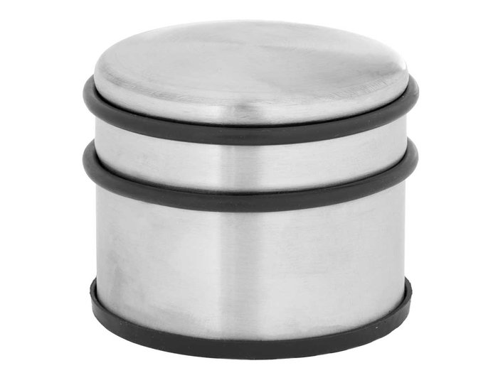 Giftdecor Tope Puerta Acero Inoxidable 430 S-S 9.5x7.8x9.5 cm (Set de 12)