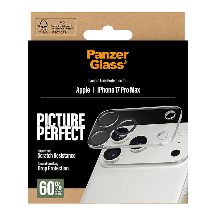 Panzerglass PicturePerfect Camera Lens Protector iPhone 17 Pro Max