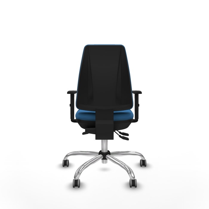 PIQUERAS Y CRESPO Silla de oficina Elche con mecanismo Asincro, Azul claro PIQUERAS Y CRESPO Silla de oficina Elche con mecanismo Asincro, Azul claro