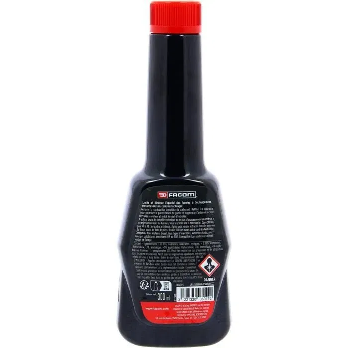 Facom Parada de Humo Diesel para 50-70L de Combustible, 300ml