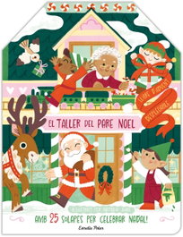 ESTRELLA POLAR, El taller del Pare Noel. Llibre d'Advent desplegable