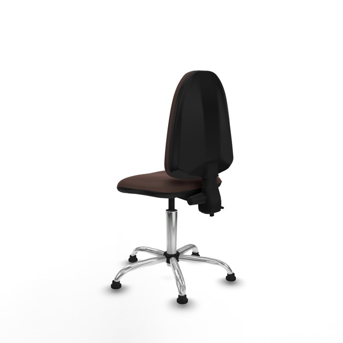 PIQUERAS Y CRESPO Silla de oficina Aýna Marrón oscuro sin brazos PIQUERAS Y CRESPO Silla de oficina Aýna Marrón oscuro sin brazos