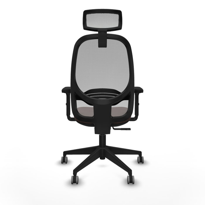 PIQUERAS Y CRESPO Silla de oficina Cilanco con mecanismo Sincro, Marrón oscuro y Gris PIQUERAS Y CRESPO Silla de oficina Cilanco con mecanismo Sincro, Marrón oscuro y Gris
