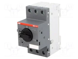 ABB MS116-6.3 Interruptor motorizado 2,2kW 208÷690VAC