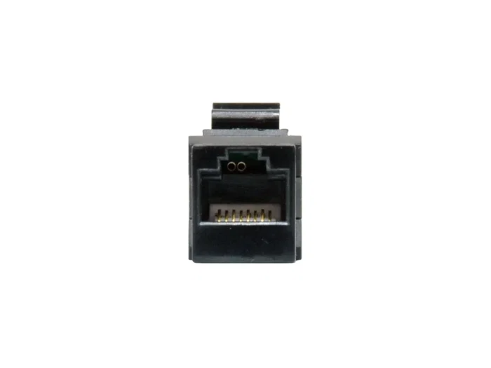 Equip Kit 8 conectores RJ45 hembra-hembra Keystone Cat6a negro