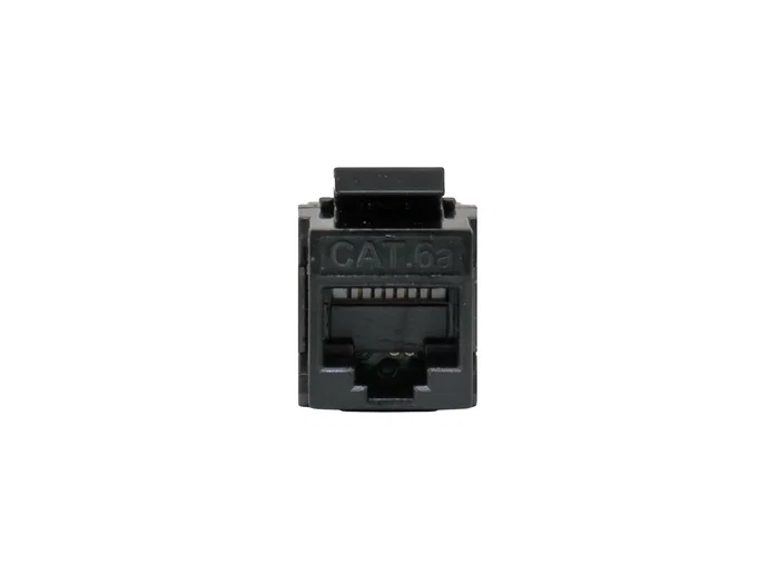Equip Kit 8 conectores RJ45 hembra-hembra Keystone Cat6a negro