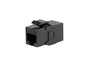 Equip Kit 8 conectores RJ45 hembra-hembra Keystone Cat6a negro