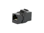 Equip Kit 8 conectores RJ45 hembra-hembra Keystone Cat6a negro