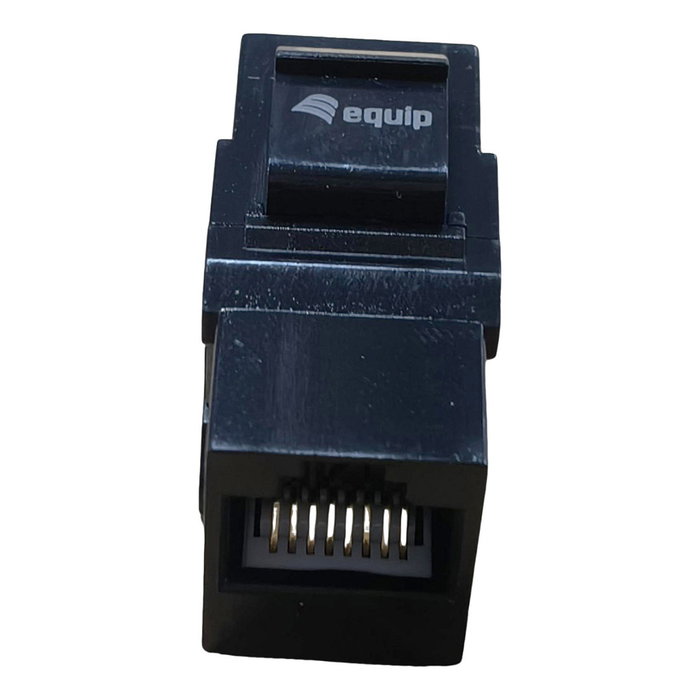 Equip Kit 8 uds conector RJ45 hembra hembra UTP Cat6a keystone
