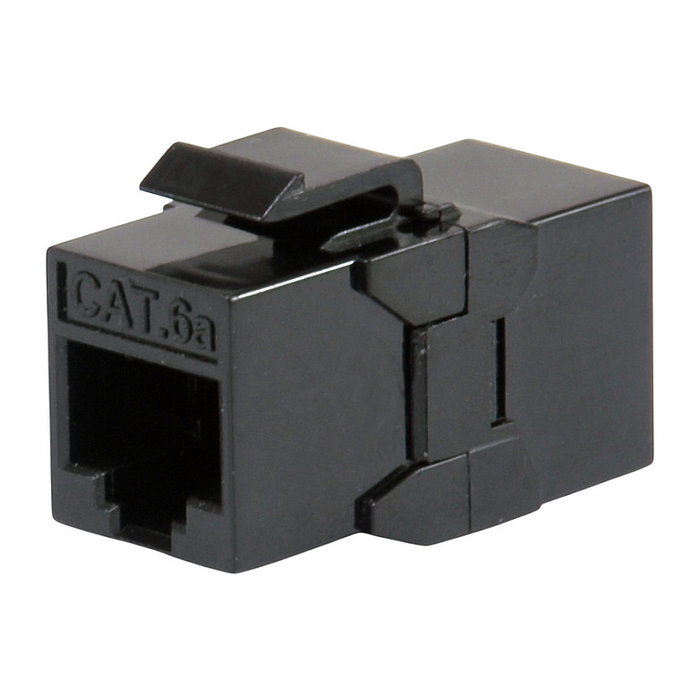 Equip Kit 8 uds conector RJ45 hembra hembra UTP Cat6a keystone