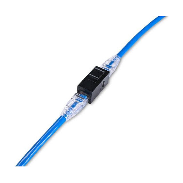Equip Kit 8 uds conector RJ45 hembra hembra UTP Cat6a keystone